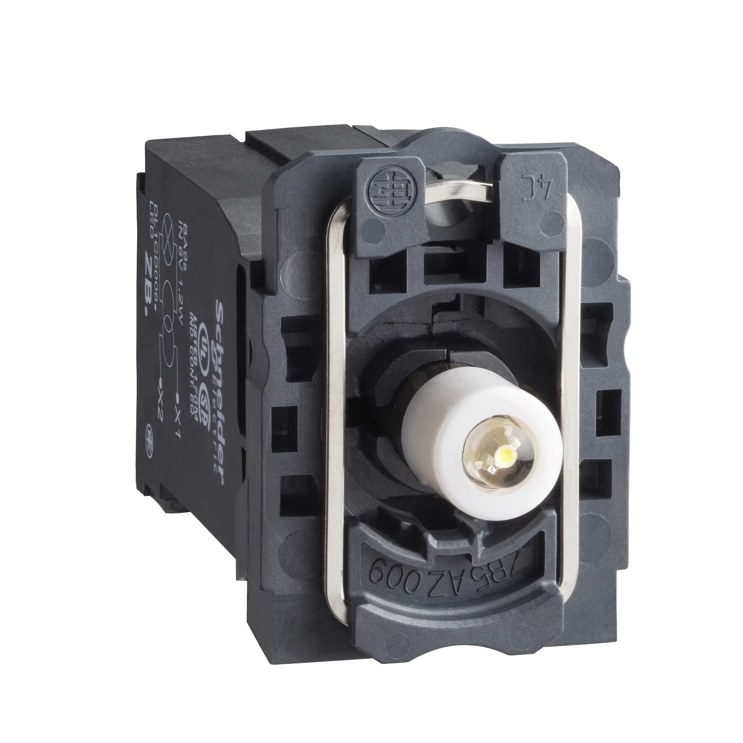 SCHNEIDER ELECTRIC - SNRZB5AV5D1 Corpo per lampada spia - ZB5 - LED bianco BA 9S - 400 V