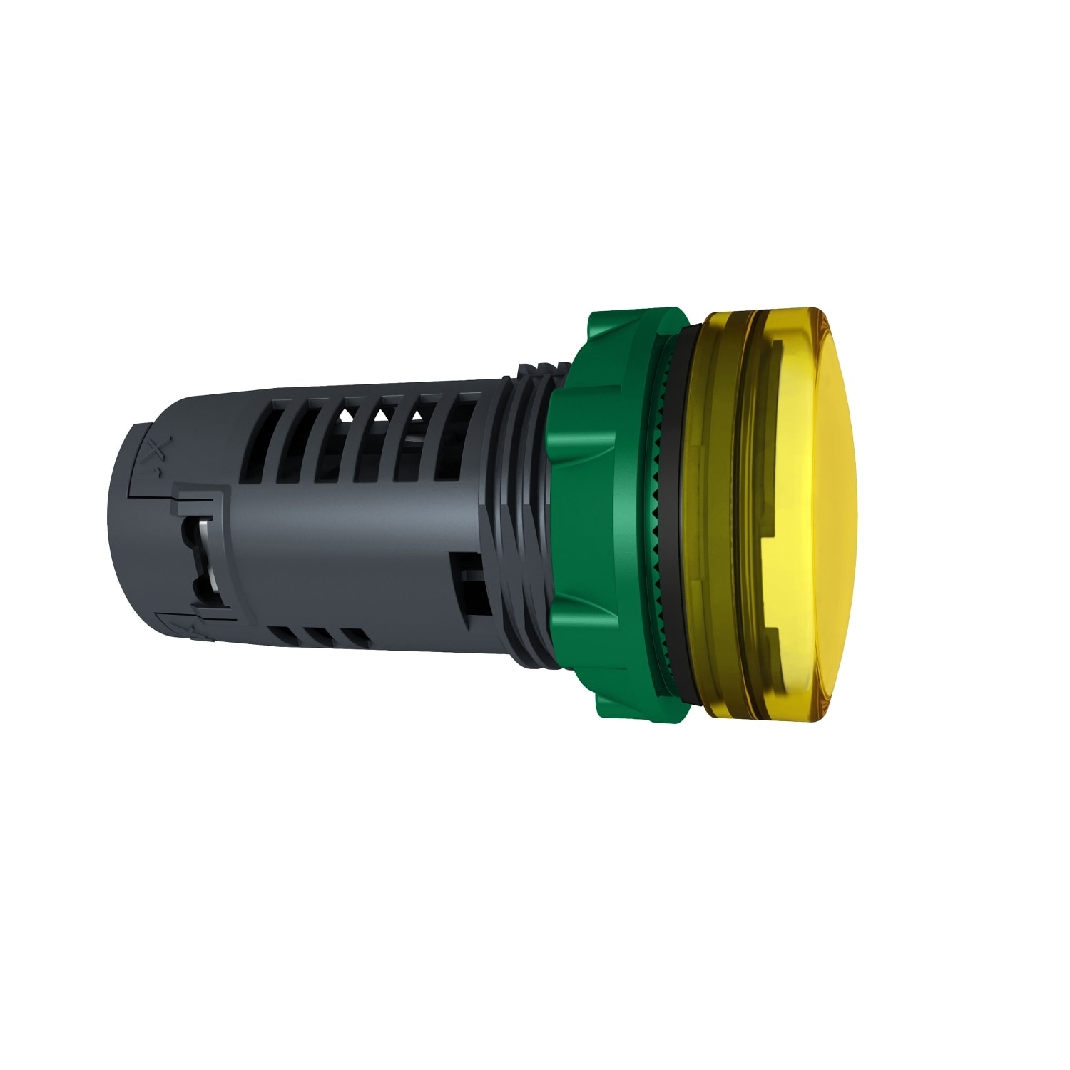SCHNEIDER ELECTRIC - SNRXB5EVB8 Lampada spia monoblocco gialla Ø22 con led integrato 24 V