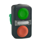 SCHNEIDER ELECTRIC - SNRZB5AW7A3740 TESTA PULSANTE A DOPPIO TASTO LUMINOSO