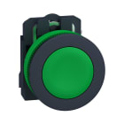 SCHNEIDER ELECTRIC - SNRXB5FA31 Harmony XB5, pulsante verde filopannello, in plastica, ad impulso, Ø30 1NO