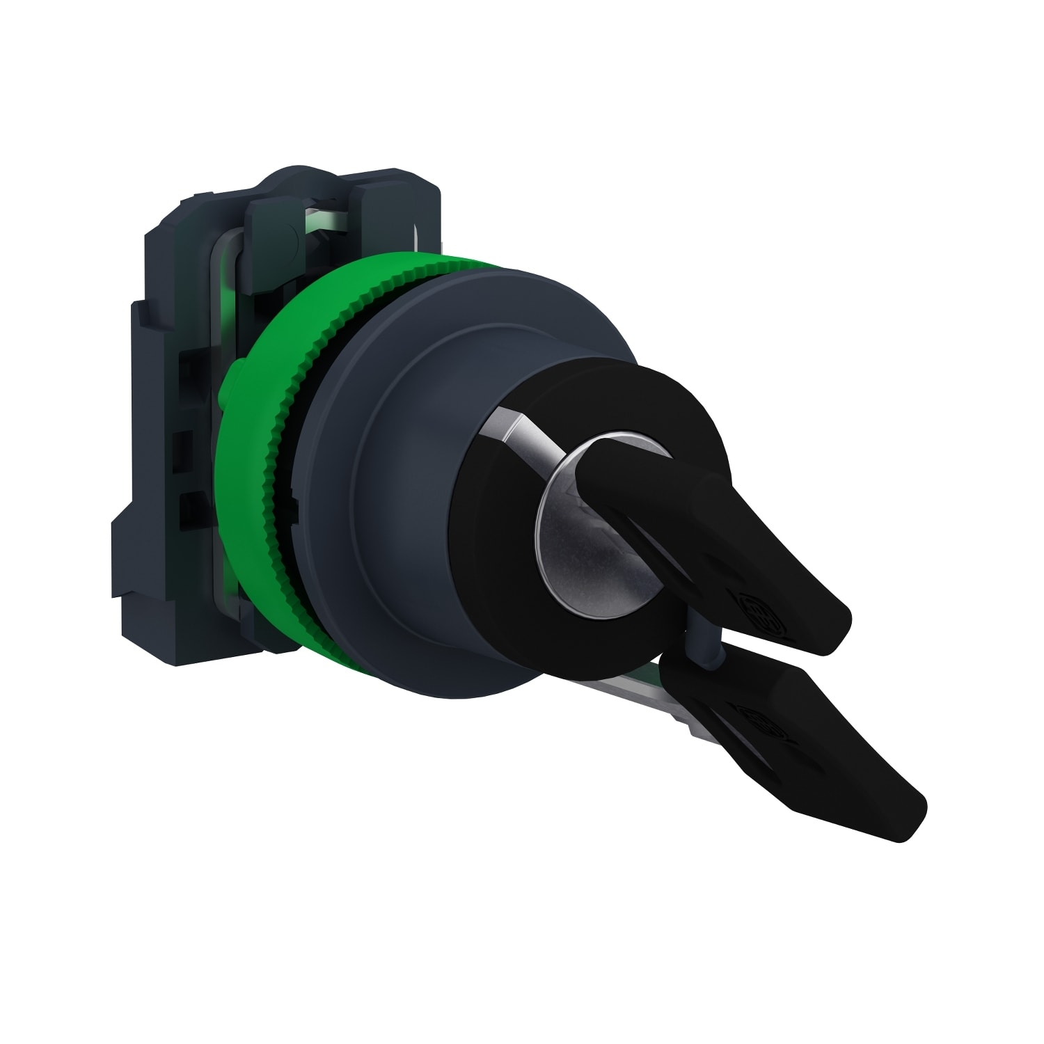 SCHNEIDER ELECTRIC - SNRXB5FG41 Selettore a chiave 2 pos.fisse filopannello Ø30 1NO