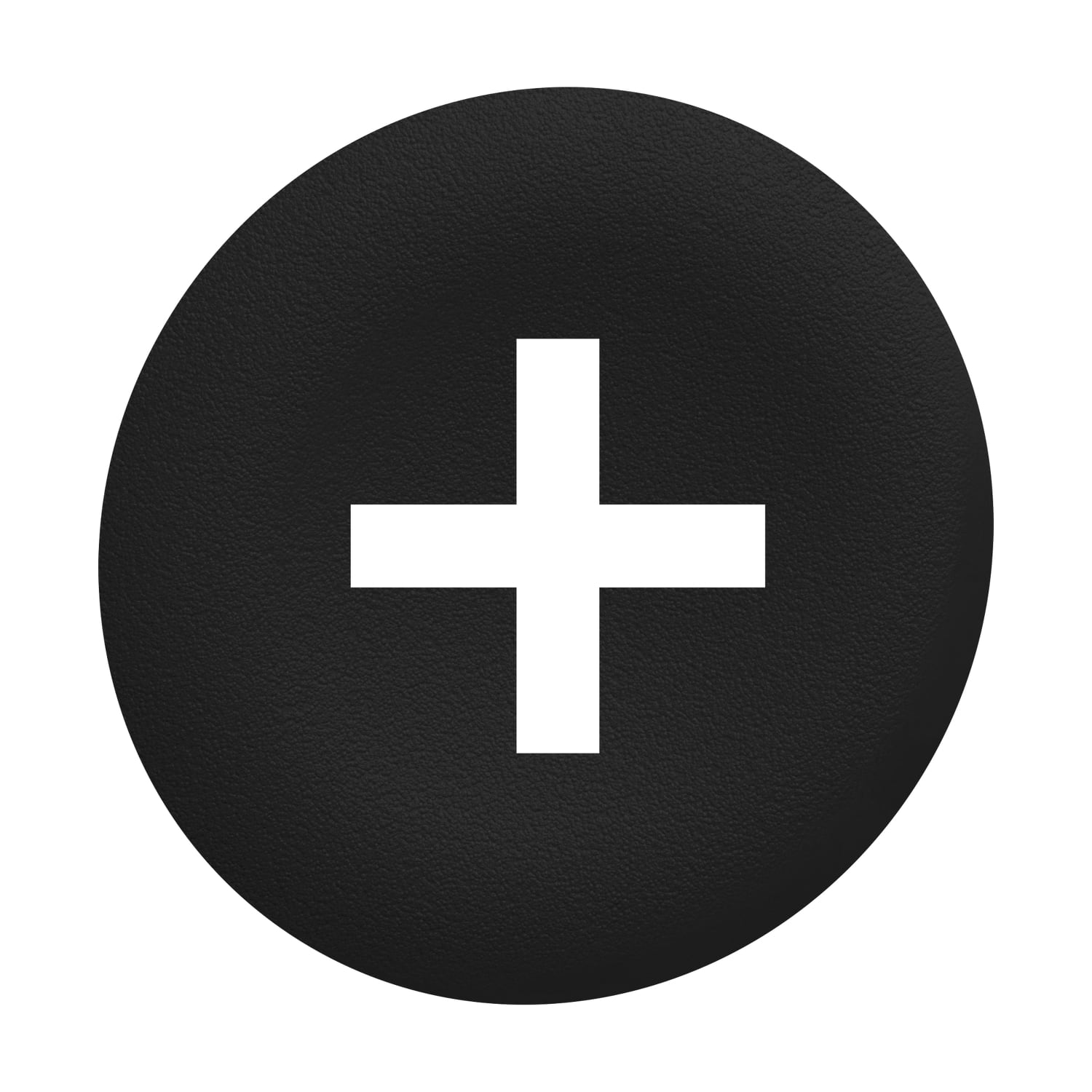 SCHNEIDER ELECTRIC - SNRZBAF2934 Capsula nera "+" per testa pulsante filopannello Ø30