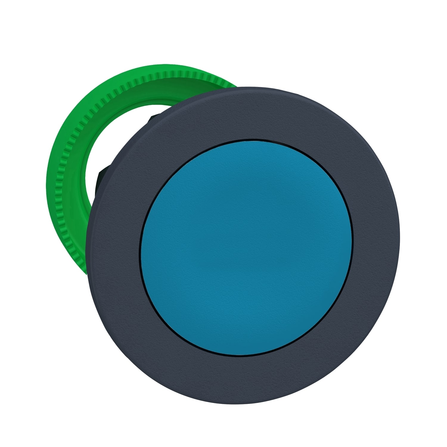 SCHNEIDER ELECTRIC - SNRZB5FH06 Testa pulsante blu filopannello Ø30 ad aggancio