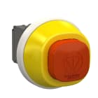 SCHNEIDER ELECTRIC - SNRXB5AS84W3B5 Harmony XB5, pulsante emergenza , in plastica, ad aggancio girare per sbloccare, lumioso bianco/rosso, 24V NO+NC