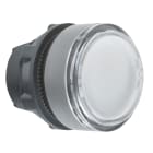 SCHNEIDER ELECTRIC - SNRZB5AH013C0 TESTA PULSANTE LUM. BIANCO GHIERA GRIGIA
