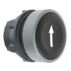 SCHNEIDER ELECTRIC - SNRZB5AA335C0 TESTA PULS. NERO FRECCIA GHIERA GRIGIA
