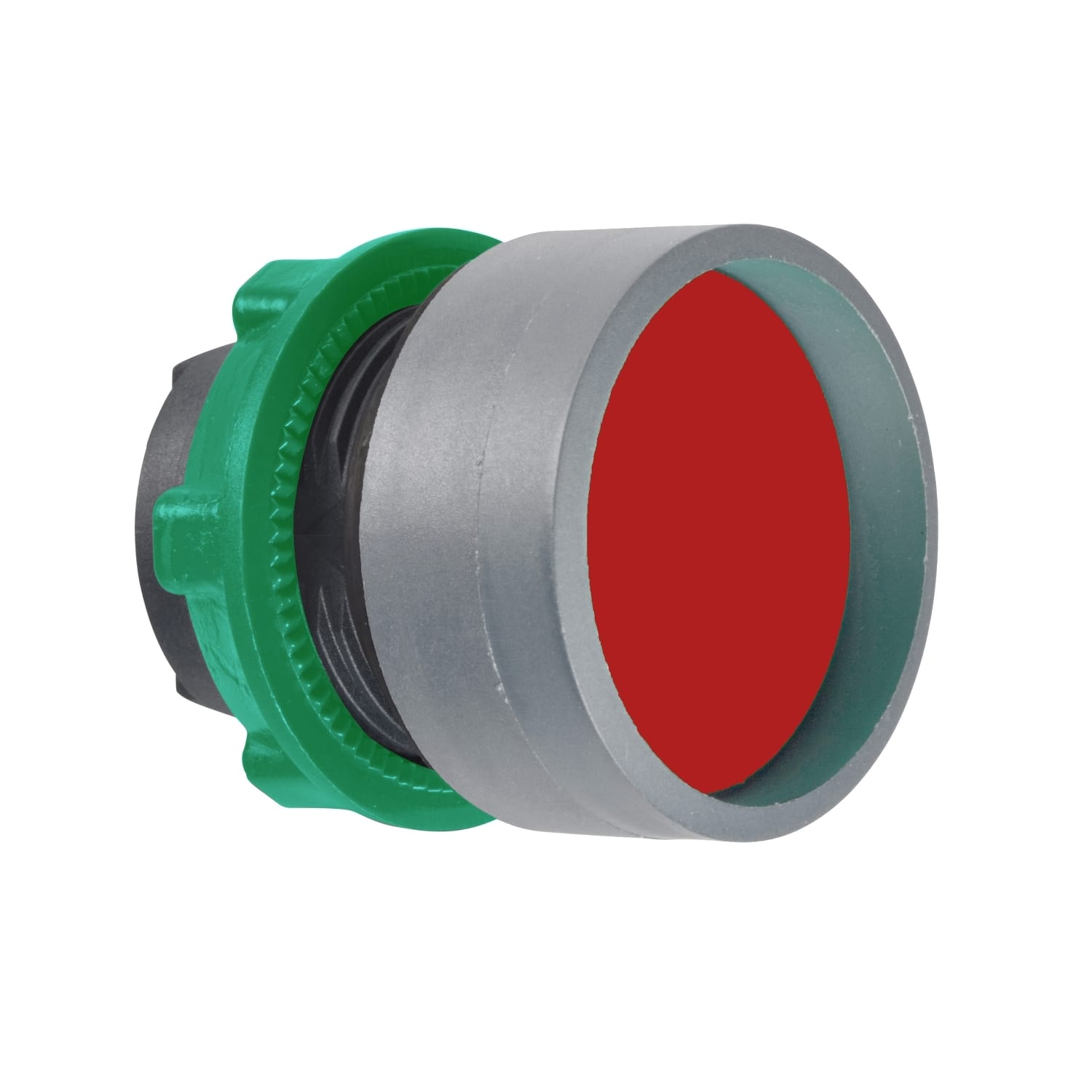 SCHNEIDER ELECTRIC - SNRZB5AA46C0 TESTA PULSANTE ROSSO GUARDIA ALTA GRIGIO