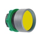 SCHNEIDER ELECTRIC - SNRZB5AA56C0 TESTA PULS. GIALLO GUARDIA ALTA GRIGIO