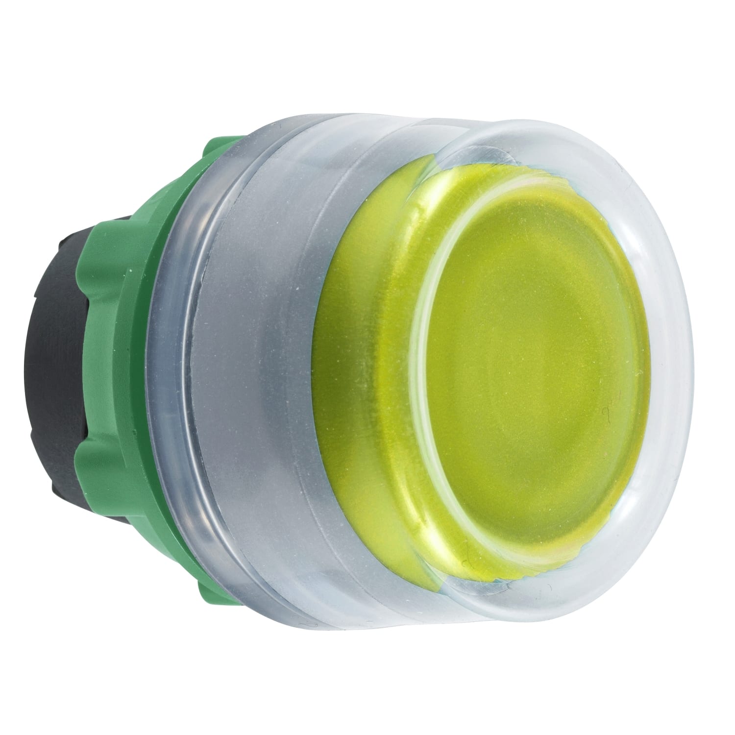 SCHNEIDER ELECTRIC - SNRZB5APA5C0 TESTA PULS. GIALLO CON CAPPUCCIO GRIGIO