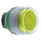 SCHNEIDER ELECTRIC - SNRZB5APA5C0 TESTA PULS. GIALLO CON CAPPUCCIO GRIGIO