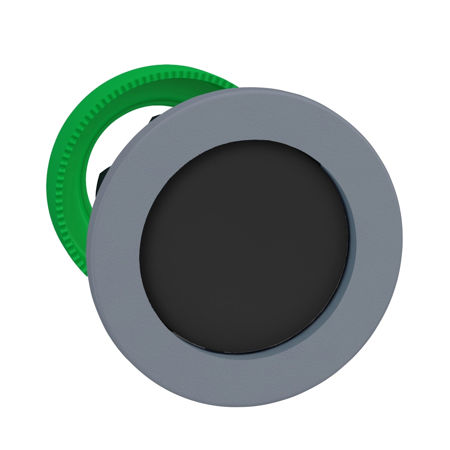 SCHNEIDER ELECTRIC - SNRZB5FA26C0 TESTA PULS. NERO GUARDIA A FILO GRIGIO