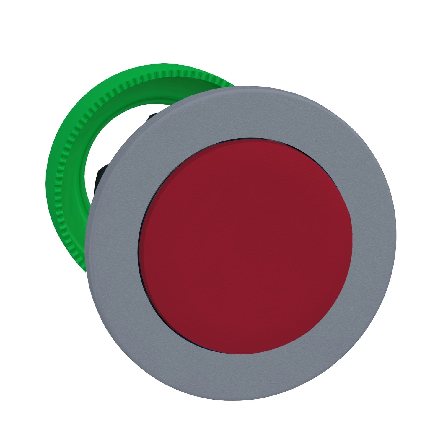 SCHNEIDER ELECTRIC - SNRZB5FL4C0 TESTA PULS.ROSSO SPORGENTE A FILO GRIGIO