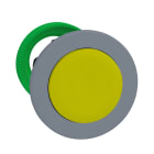 SCHNEIDER ELECTRIC - SNRZB5FL5C0 TESTA PULS.GIALLO SPORG. A FILO GRIGIO