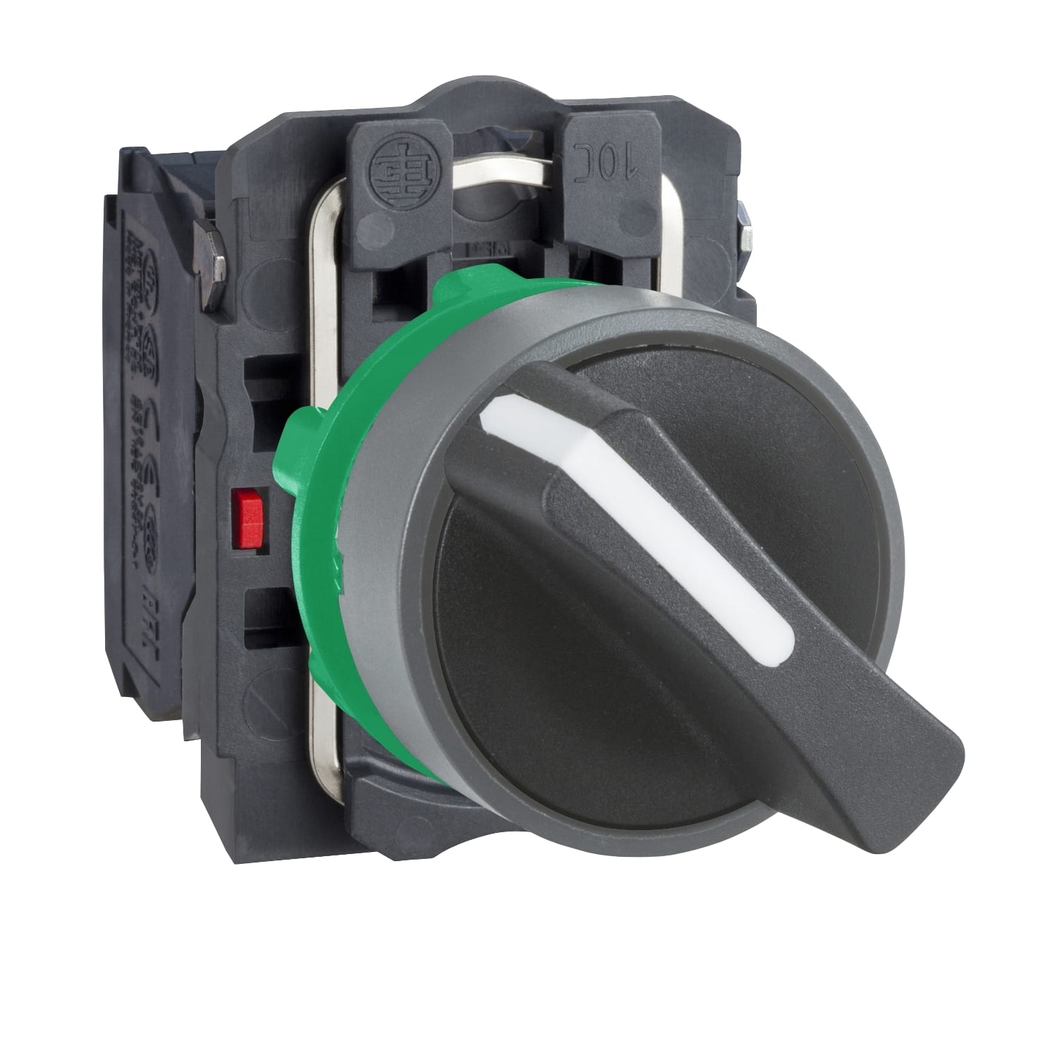 SCHNEIDER ELECTRIC - SNRXB5AD25C0 SELETTORE A LEVA 2 POS. GHIERA GRIGIA