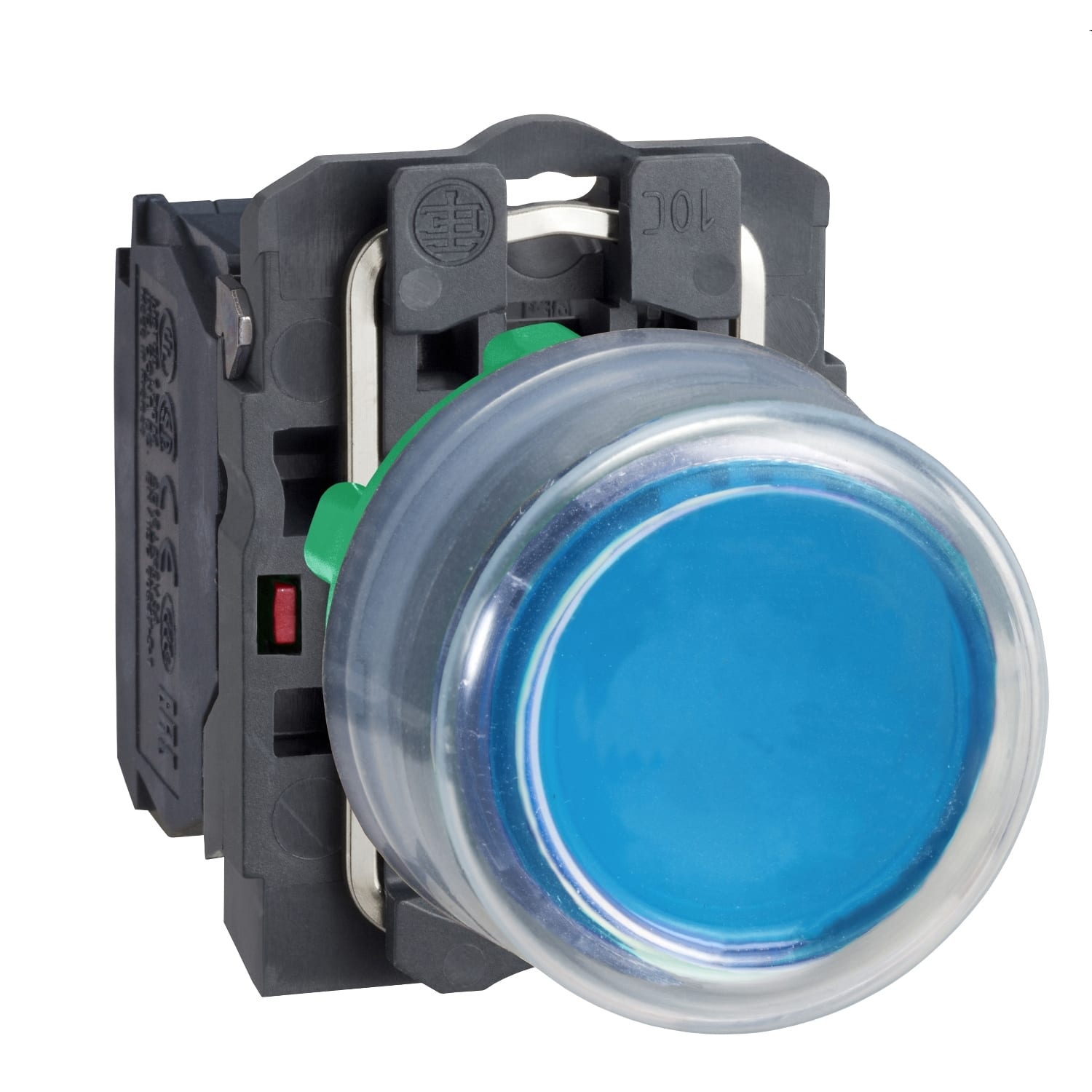 SCHNEIDER ELECTRIC - SNRXB5AP61C0 PULSANTE BLU GHIERA GRIGIA