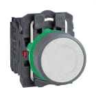 SCHNEIDER ELECTRIC - SNRXB5AA15C0 PULSANTE BIANCO NO+NO GHIERA GRIGIA