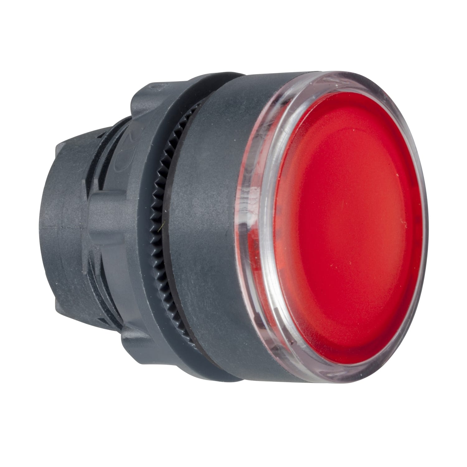 SCHNEIDER ELECTRIC - SNRZB5AH043 Testa pulsante luminoso Ø22 - rosso- per LED universale