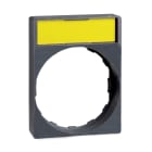 SCHNEIDER ELECTRIC - SNRZBY4H101 PORTA ETICHETTA+ETICHETTA