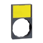 SCHNEIDER ELECTRIC - SNRZBY6H102 PORTA ETICHETTA+ETICHETTA