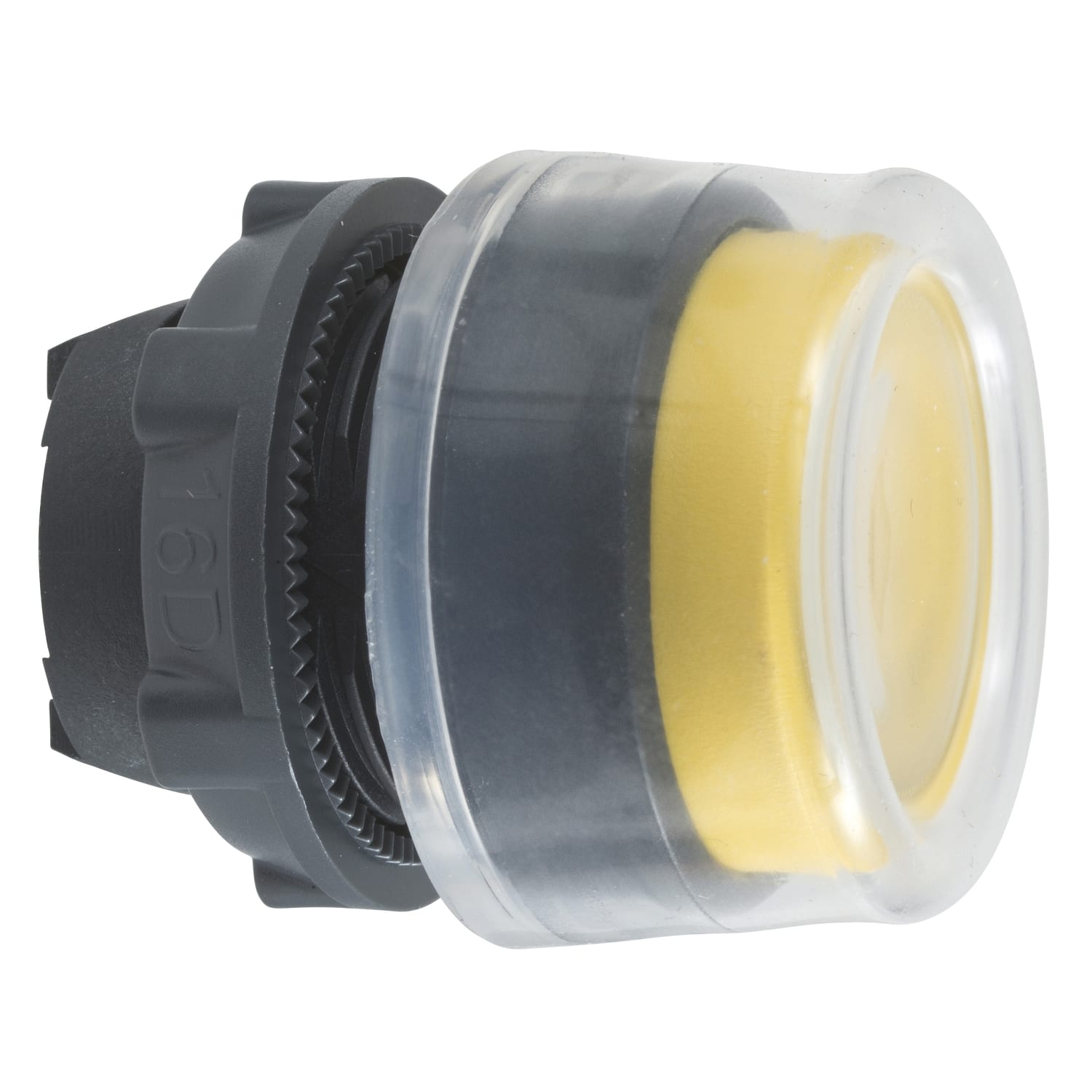 SCHNEIDER ELECTRIC - SNRZB5AP5 TESTA PULSANTE GIALLO CON CAPPUCCIO