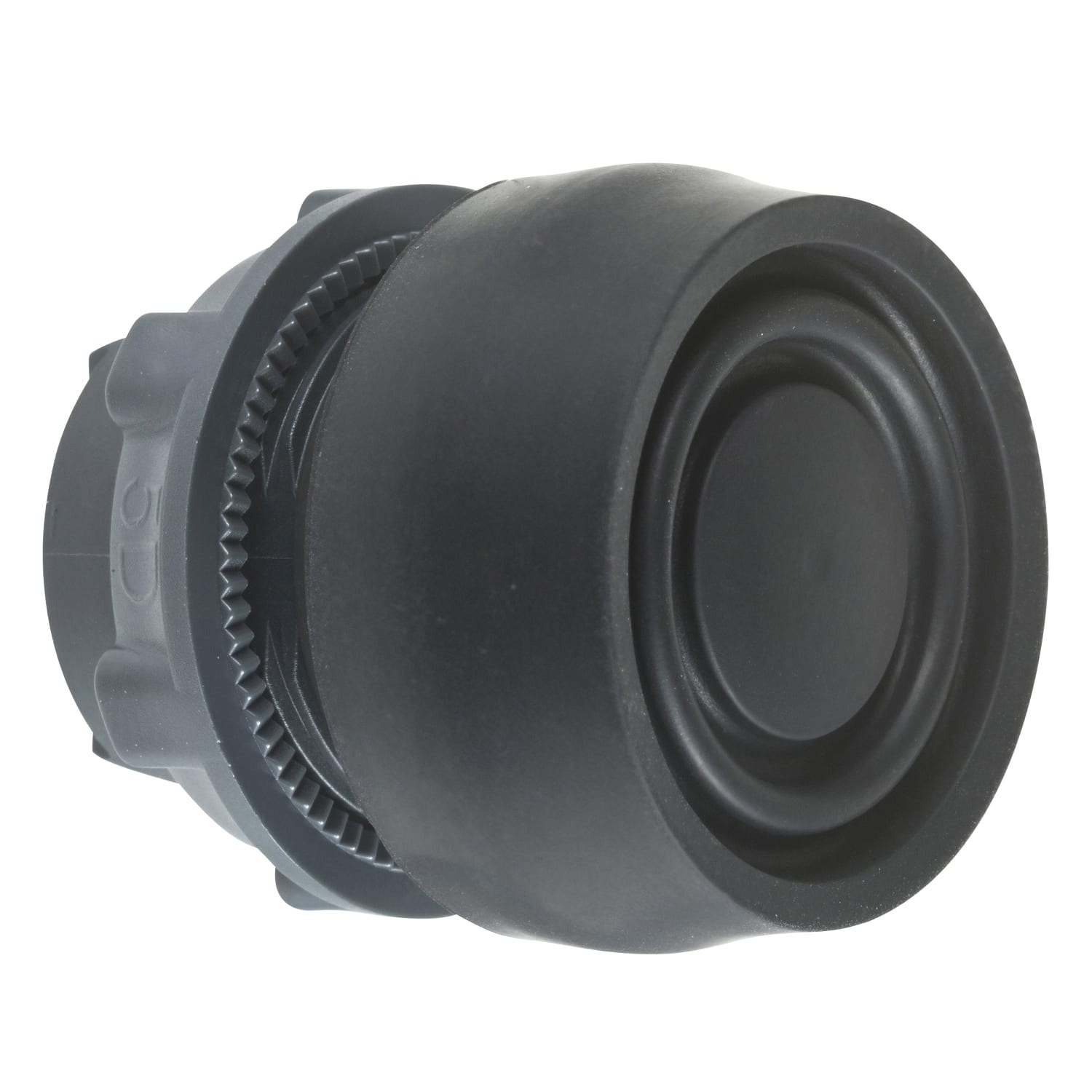 SCHNEIDER ELECTRIC - SNRZB5AP2S TESTA PULSANTE NERO IN GOMMA