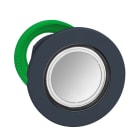 SCHNEIDER ELECTRIC - SNRZB5FW313 Harmony XB5, testa pulsante luminoso bianco Ø30 filopannello, in plastica, ad impulso, senza marcatura- per LED universale