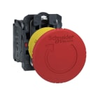 SCHNEIDER ELECTRIC - SNRXB5AS8442 PULSANTE A FUNGO ROSSO EMERGENZA