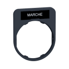 SCHNEIDER ELECTRIC - SNRZBYF2103 PORTA ETICHETTA+ETICHETTA MARCHE