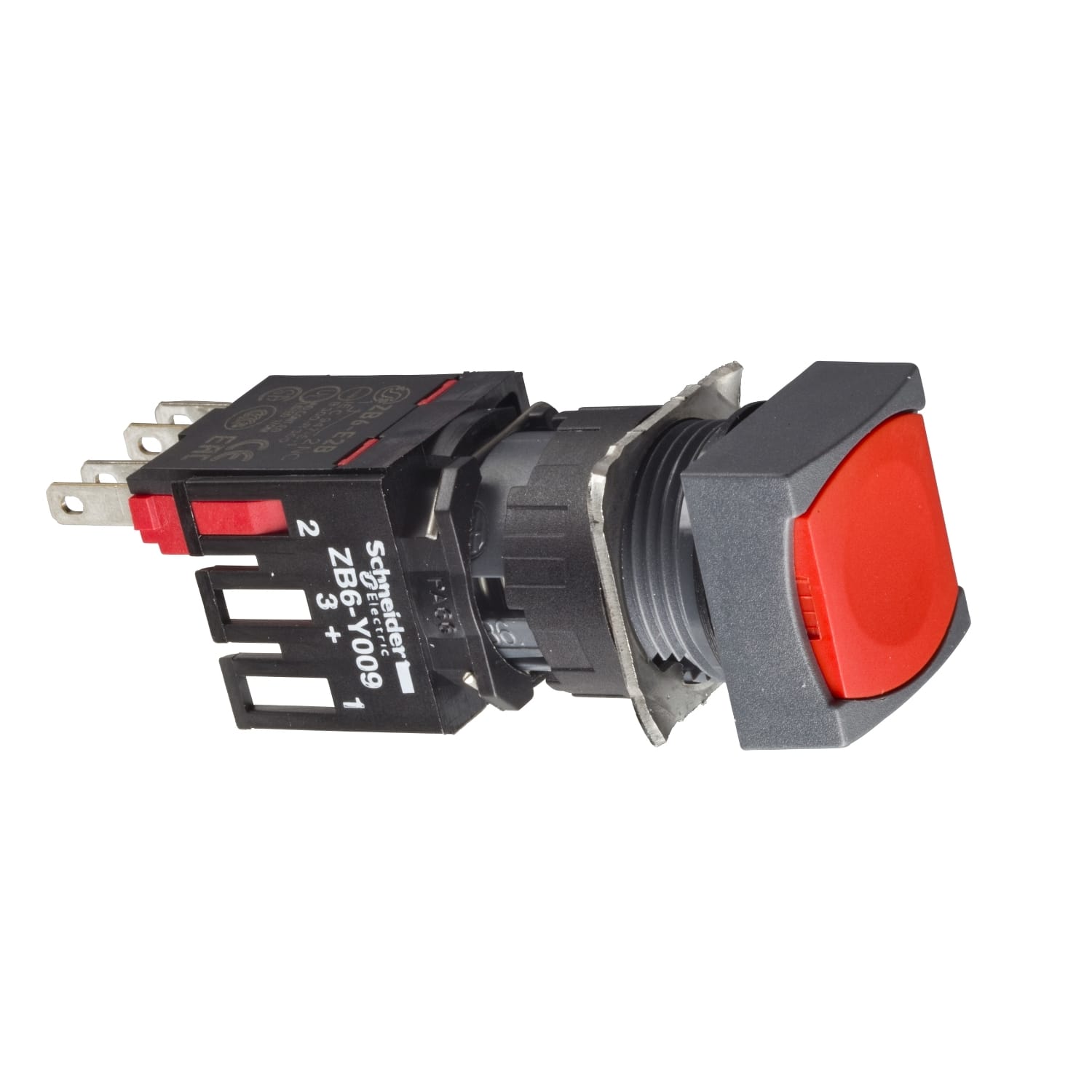 SCHNEIDER ELECTRIC - SNRXB6CA45B Drucktaster, rot D 16, flach, o. Rastung