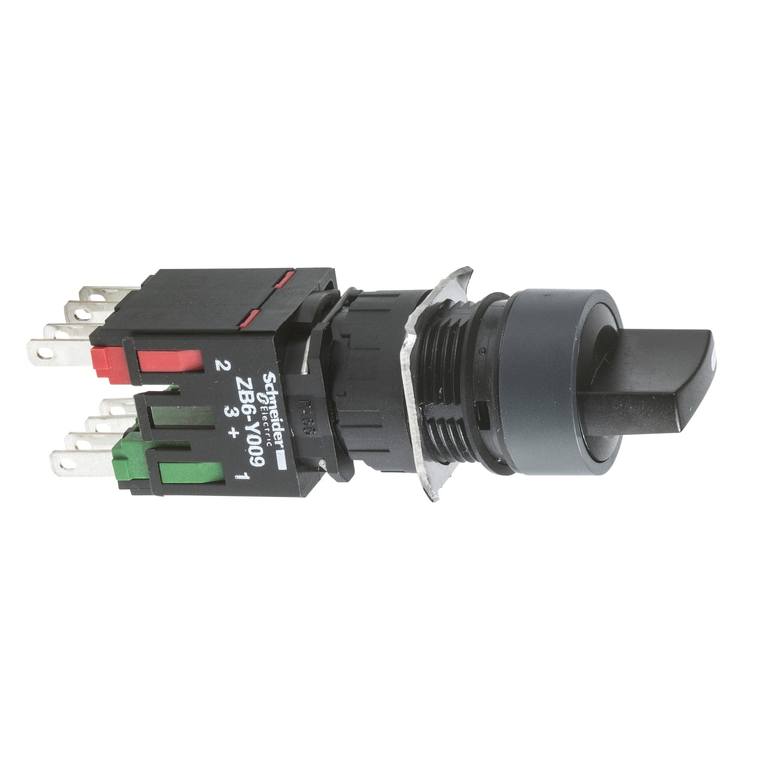 SCHNEIDER ELECTRIC - SNRXB6AD221B Wahlschalter, schwarz D 16 Knebel 2 Stel
