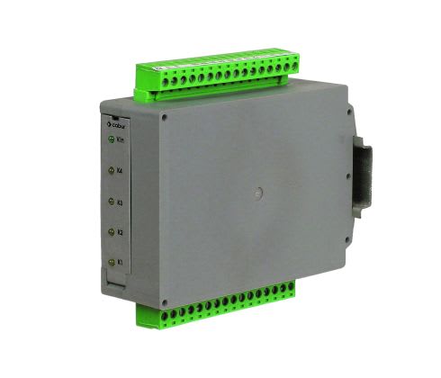 CABUR SRL - CBRXCR42SC CR4-2SC MODULO 4 REL  FIX 24V 2SC 8A