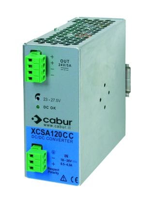CABUR SRL - CBRXCSA120DC CSA120DC CONVERTITORE DC/DC 48/24VDC