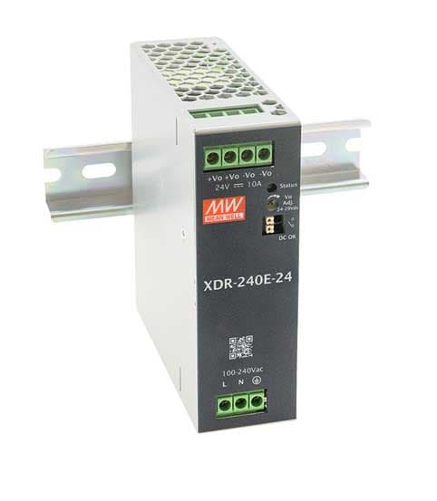 DIGIMAX SRL - DIXXDR-240E-12 ALIMENTATORE DIN RAIL 12V 240W 20A ECO