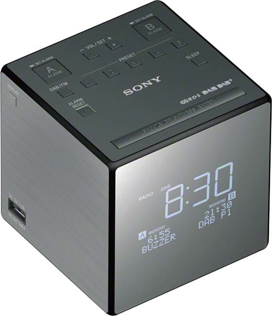 SONY - SONXDRC1DBP.CED Radio,portable,DAB/DAB+,UKW,Uhr,LCD,Slee