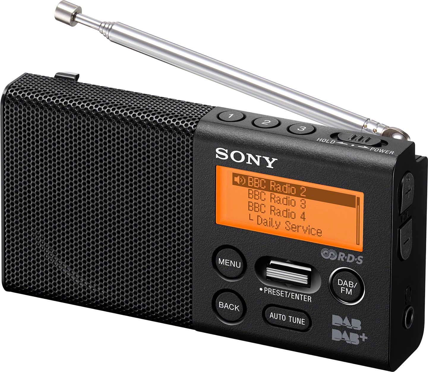 SONY - SONXDRP1DBPB.CE7 Taschenradio,UKW,DAB,DAB+,KopfhArer,sch
