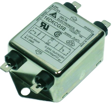 CABUR SRL - CBRXF16DKCG5B F16DKCG5B FILTRO EMI 1-F 1-STADIO 16A