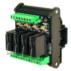 CABUR SRL - CBRXR041EAD R41EAD MODULO 4 RELE 24VAC/DC SC 12A