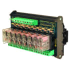 CABUR SRL - CBRXR081EAD R81EAD MODULO 8 RELE 24VAC/DC SC 12A
