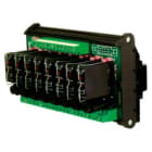 CABUR SRL - CBRXR081S24F R81S24F MODULO 8 OPTO 24V/5-50VDC +FUSE