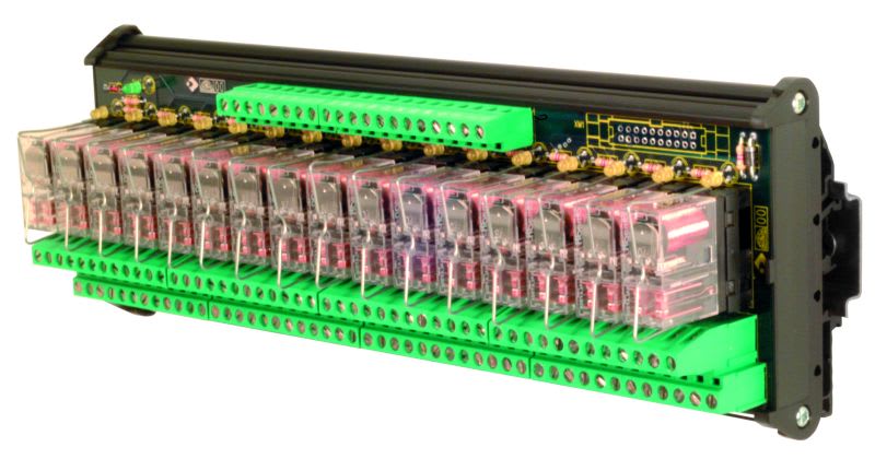CABUR SRL - CBRXR162EAD R162EAD MODULO 16 REL 24VAC/DC 2SC 8A