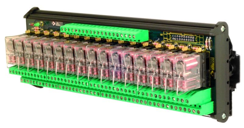 CABUR SRL - CBRXR162EAD R162EAD MODULO 16 RELE 24VAC/DC 2SC 8A