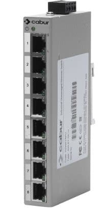 CABUR SRL - CBRXSWET8PU SWET-8PU SWITCH ETHERNET FAST 8 UNMAN.