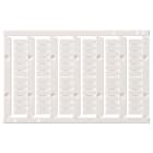 OMRON - OMRXW5ZP25LB1 MORSETTI- ETICHETTE NEUTRE SUPERIORI PER