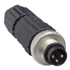 YAGEO TMSS ITALY SRL - TSIXZCC8MDM30V M8-Stecker, 3-polig, gerade, Kabelversch