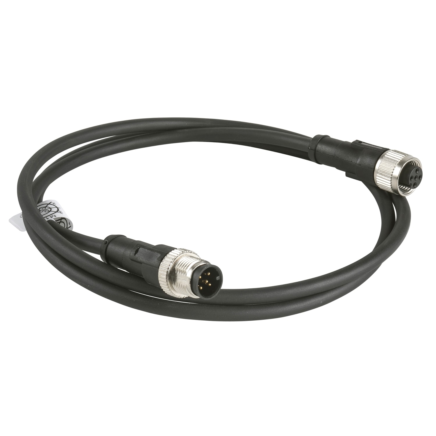 YAGEO TMSS ITALY SRL - TSIXZCR1511064D2 CAVO PUR M12 M 5 PIN, M12 F 5 PIN 2M