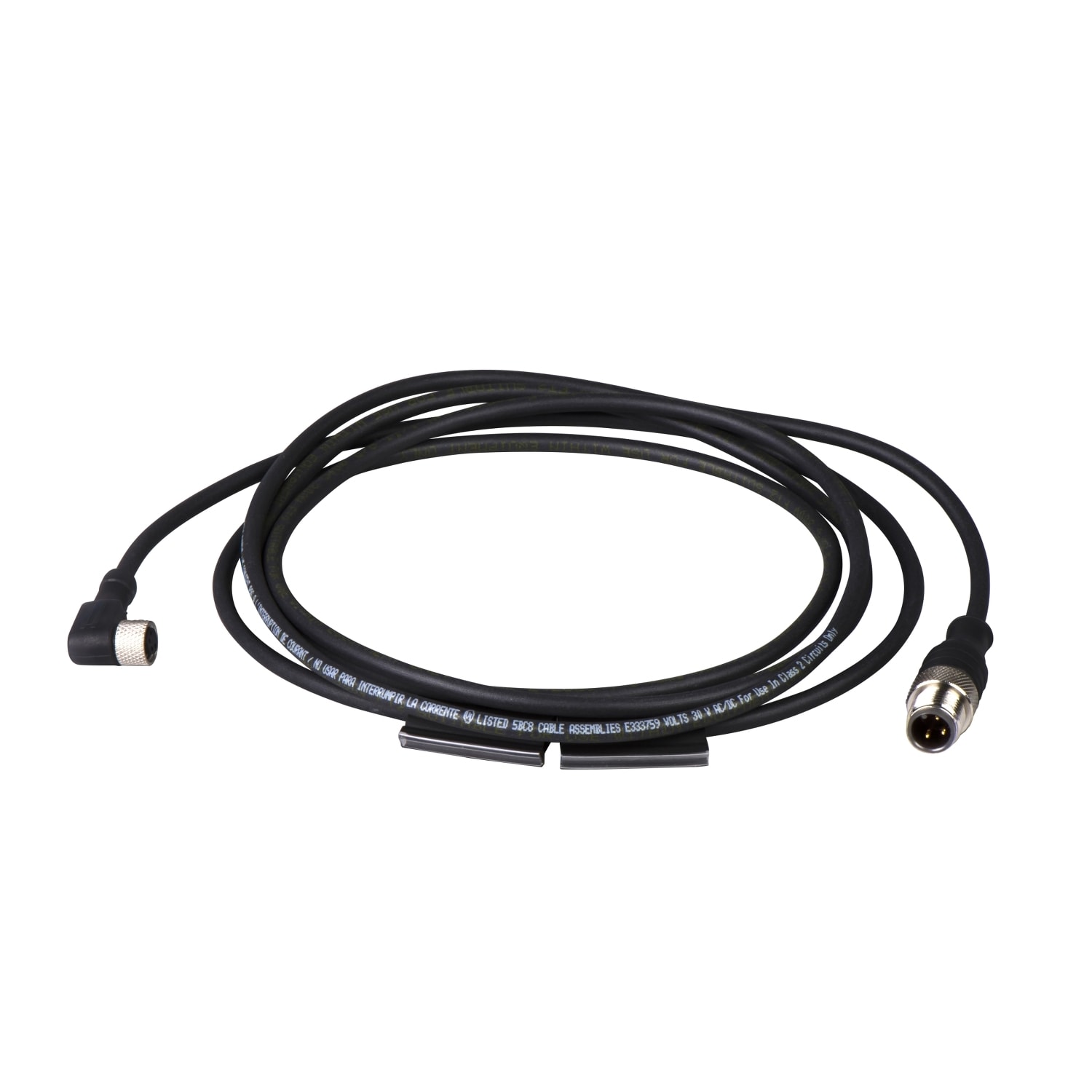 YAGEO TMSS ITALY SRL - TSIXZCR1510041J2 CAVO PUR M12 M 4 PIN, M8 F 90G 4 PIN 2M
