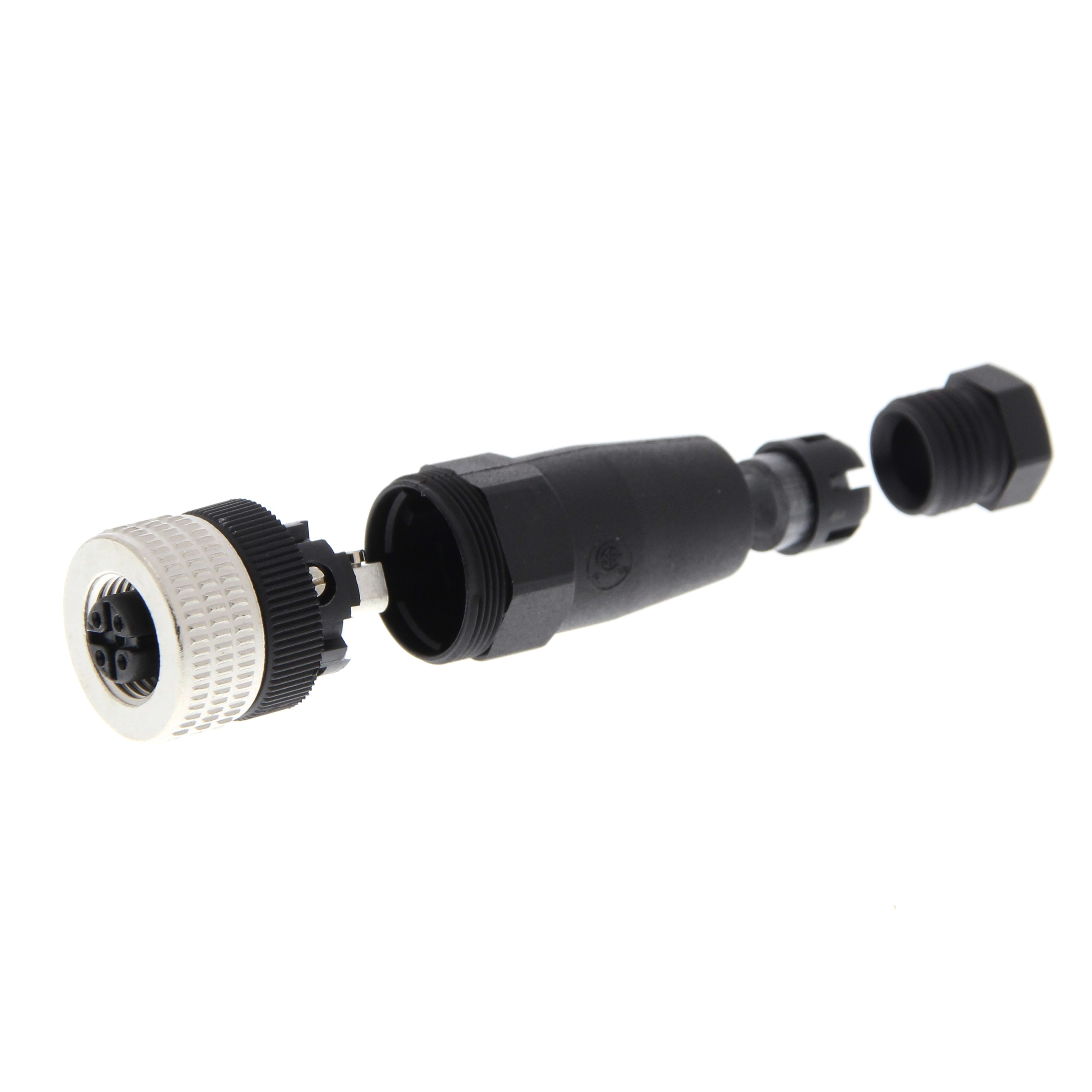 OMRON - OMRY92EM12PV-224496 PROXIMITY- CONNETTORI FEMMINA M12 ASSIAL