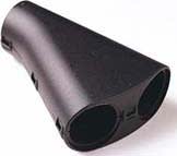 ABB SPA - ABBY101010/BL DERIV. A Y NC10+NC10+NC10 PA66 BK IP40