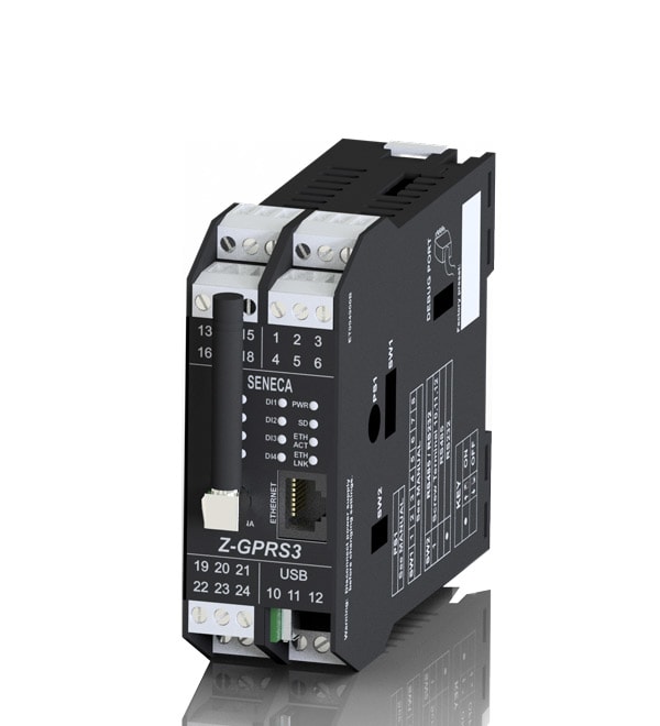 SENECA - SCXZ-GPRS3 DATALOGGER I/O+MODEM 2G FUNZ AVANZATE 35