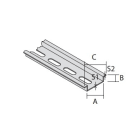 SEM - SEMZ003F PROFILATO OMEGA FORATO